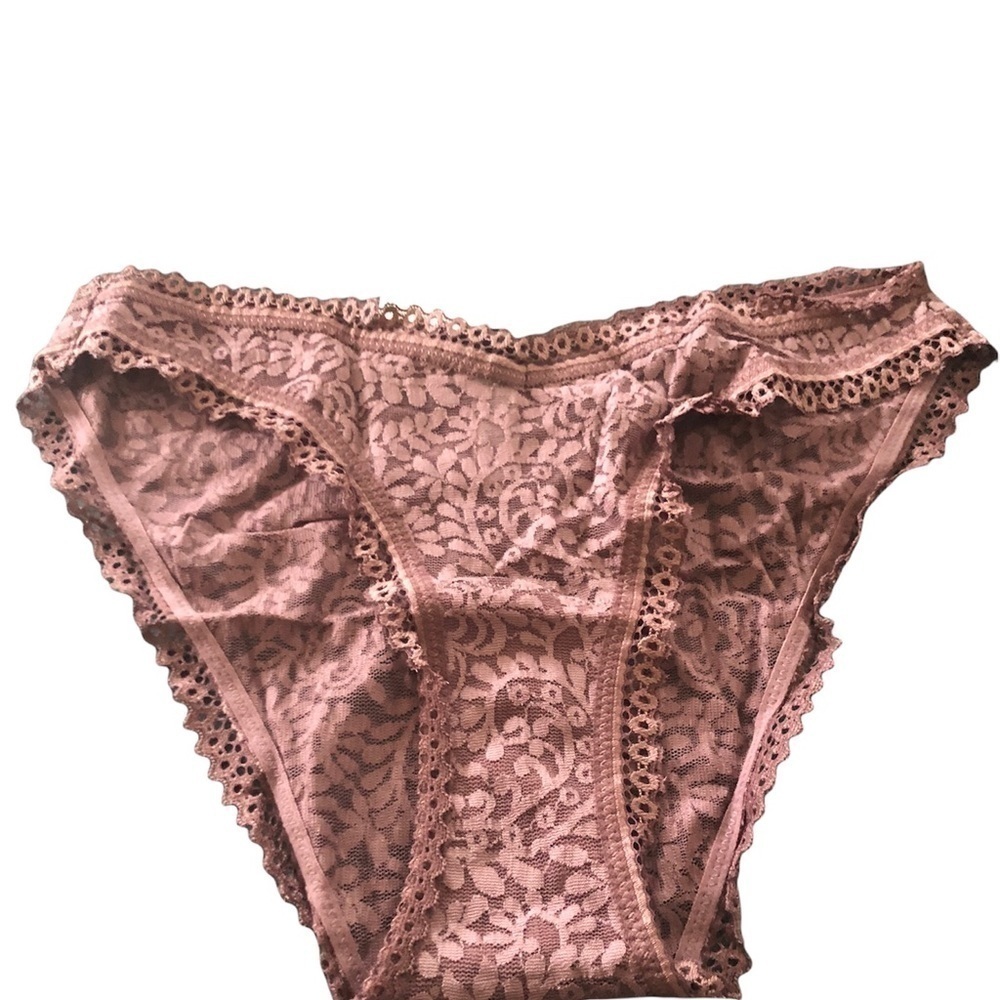Aerie Purple Lace Bikini Panty Size M NWT Sexy Lacey